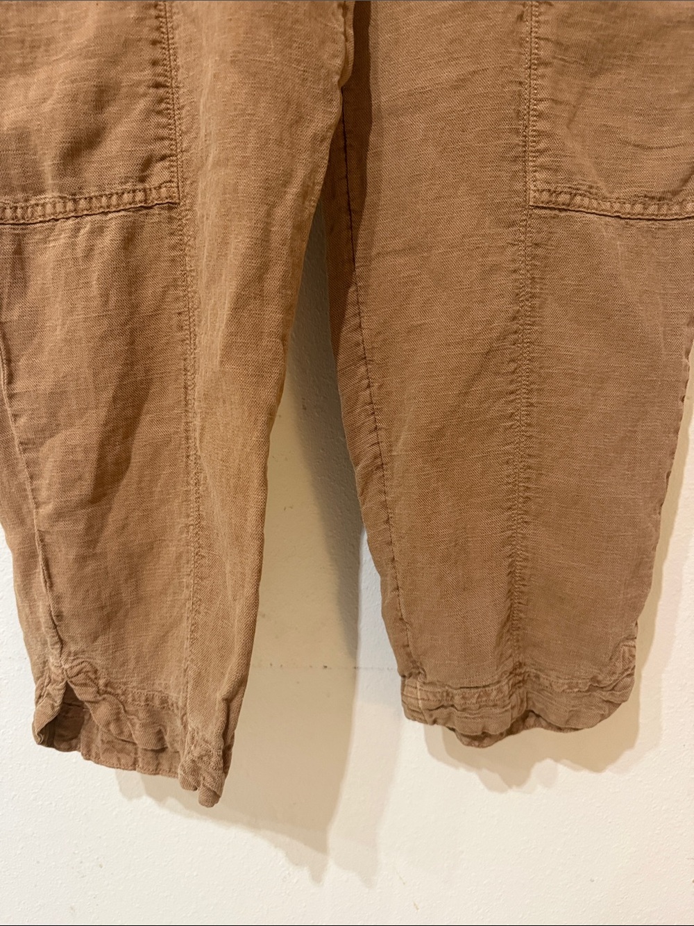 C&C California Women's Brown Drawstring Cargo Joggers - Picture 5 of 7